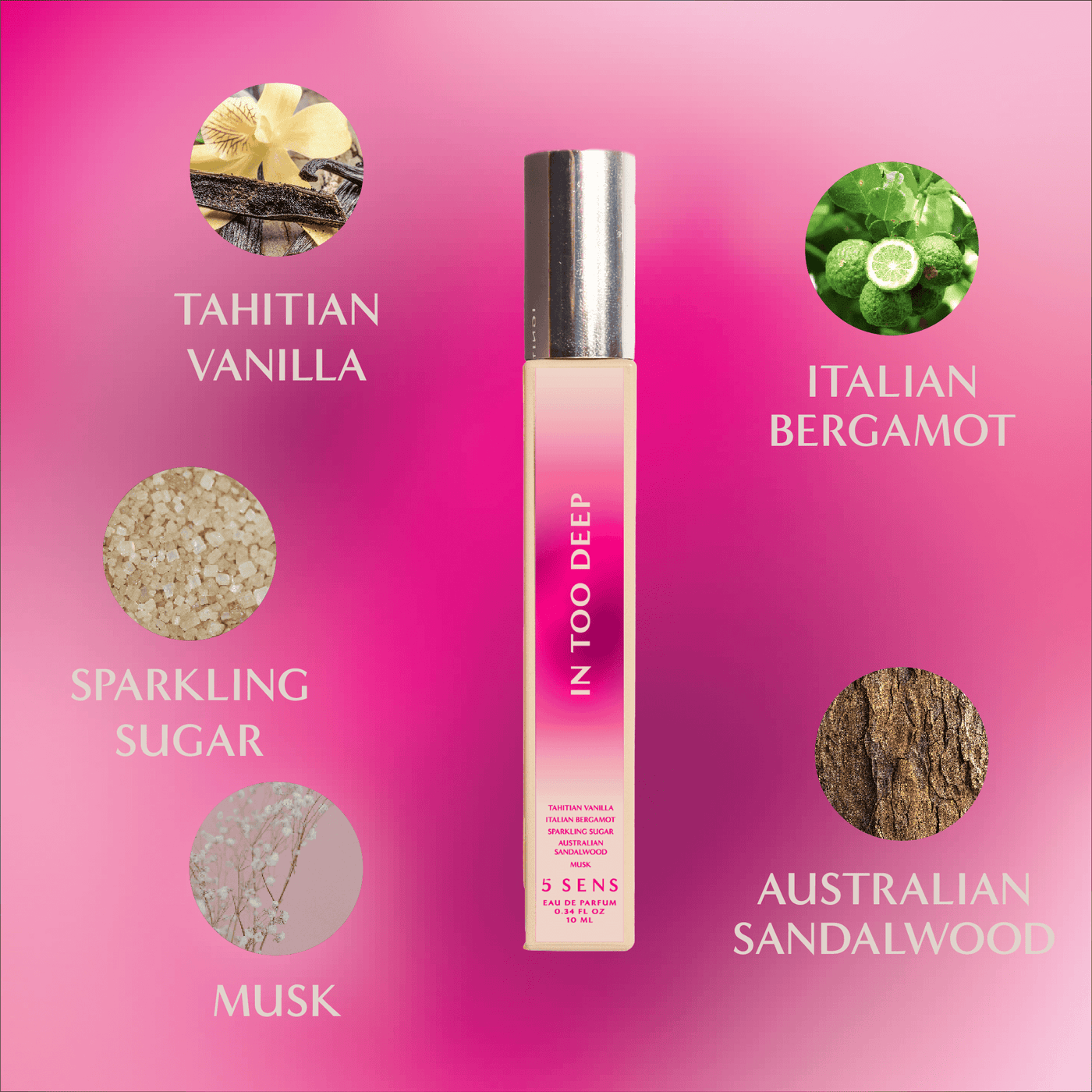 In too deep 10ml travel spray By 5SENS