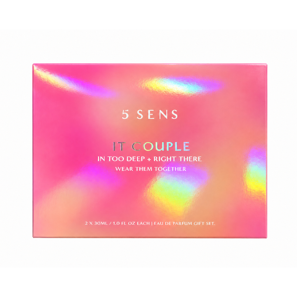 The It Couple holographic holiday gift box
