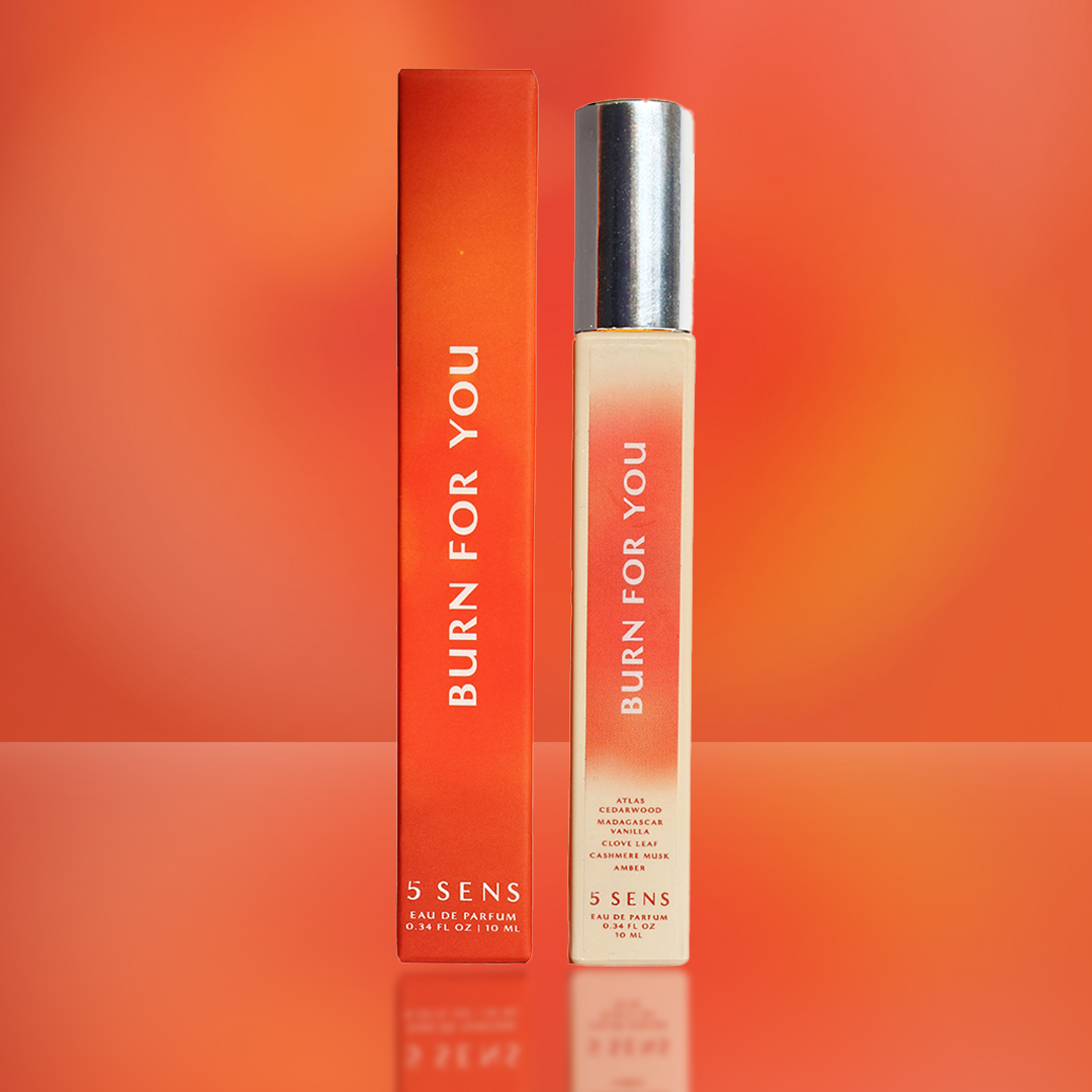 Burn For You 10mL travel spray Eau de Parfum by 5 SENS