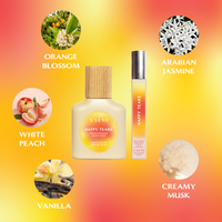 Orange Blossom and Creamy Musk ingredients in Happy Tears Eau de Parfum by 5 SENS