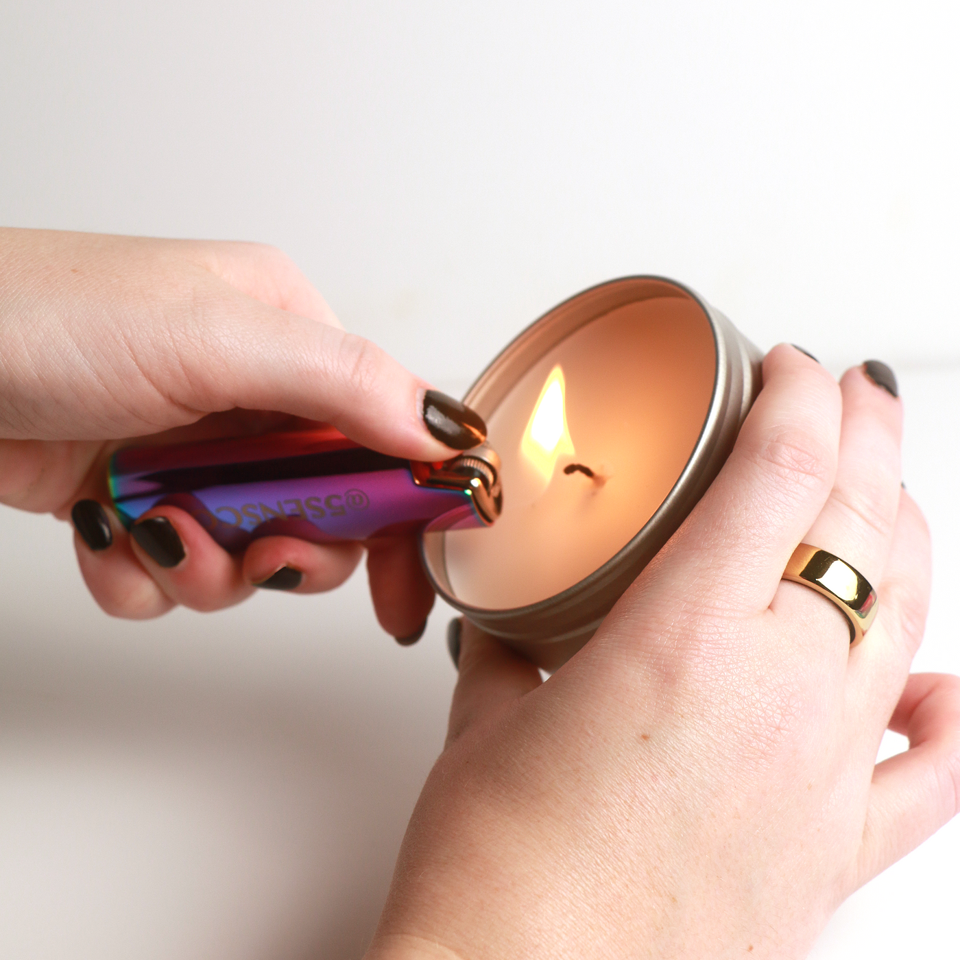 In The Mood Engraved Candle Lighter Case