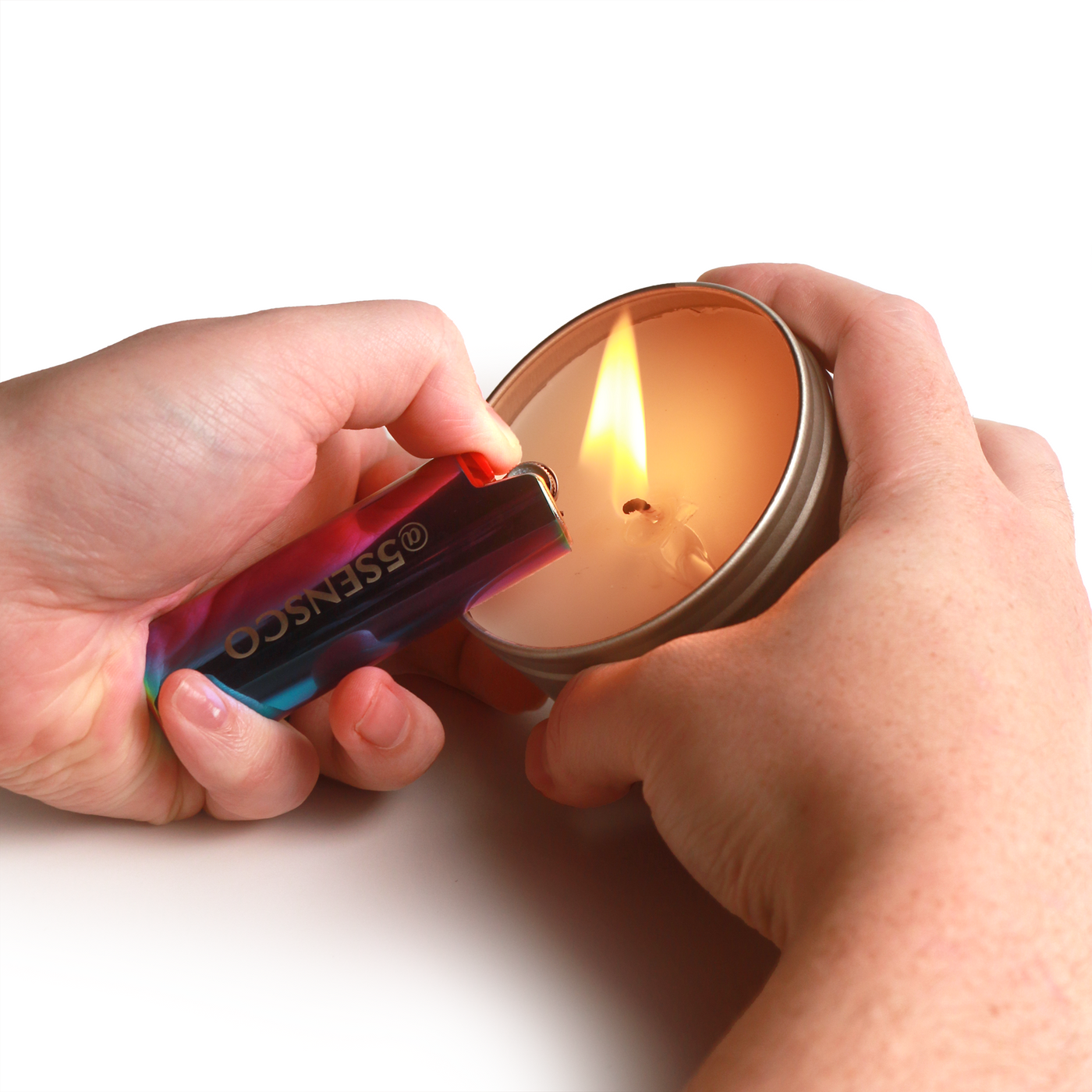 In The Mood Engraved Candle Lighter Case