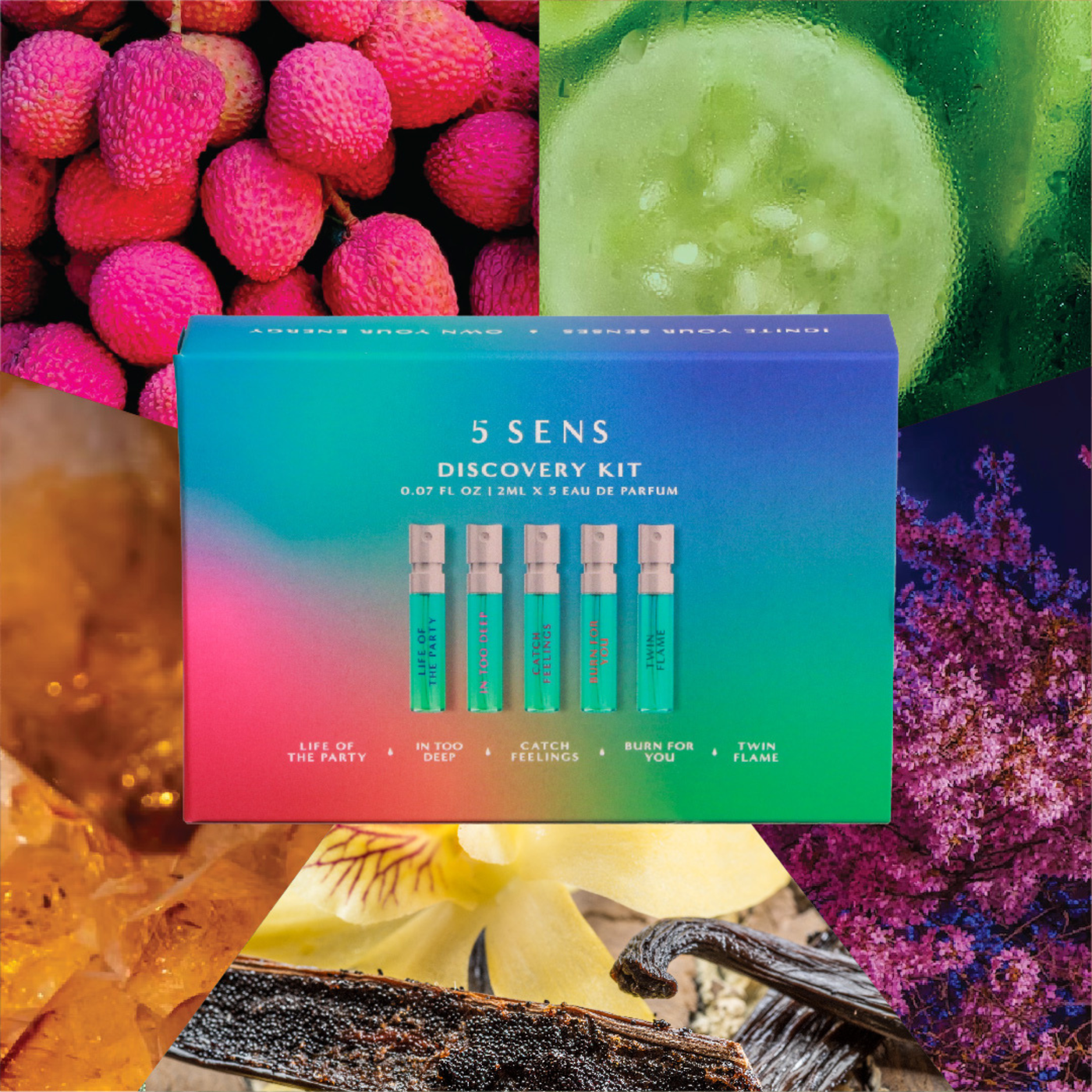 Discovery Kit - Curated Set of Mini 5 SENS Fine Fragrances