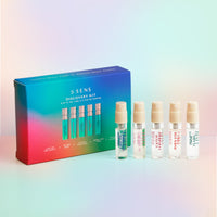 5 SENS Discovery Kit — 5 clean vegan Eau de Parfum minis including In Too Deep, Life of the Party, Catch Feelings, Burn For You, Twin Flame