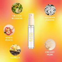 Happy Tears by 5 SENS: orange blossom, Arabian jasmine, white peach, vanilla, creamy musk